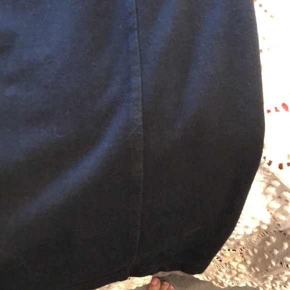 Lands End heavy, long black dress - Picture 6 of 11